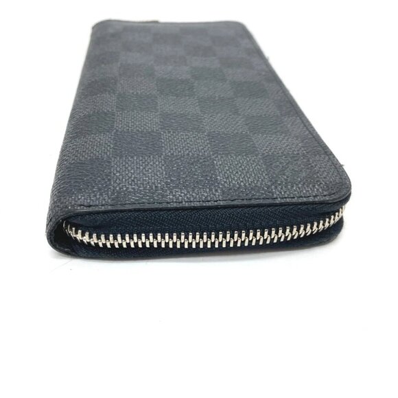 LOUIS VUITTON N63095 Zippy Wallet-Vertical Long Wallet Black/SilverHardware - Picture 4 of 16